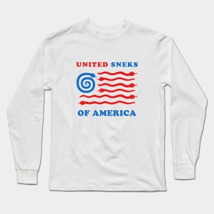 United Sneks Of America Long Sleeve T-Shirt
